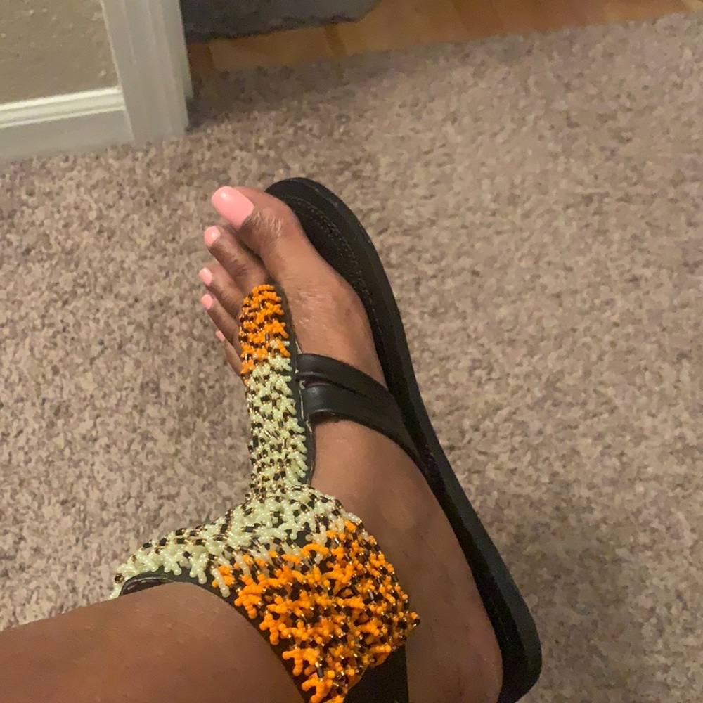 Homemade sandals